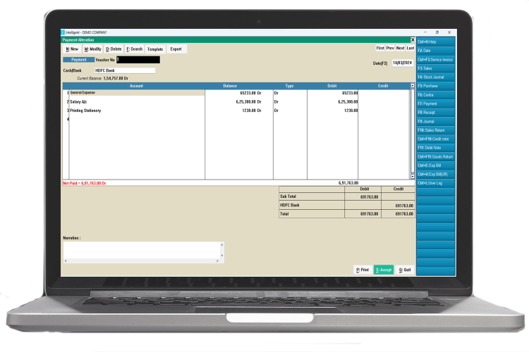 Intellignt Payment module