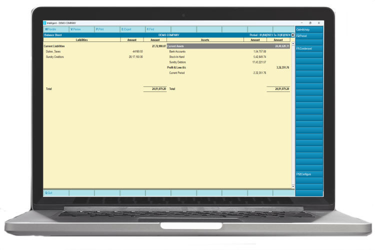 Intellignt Balance Sheet
